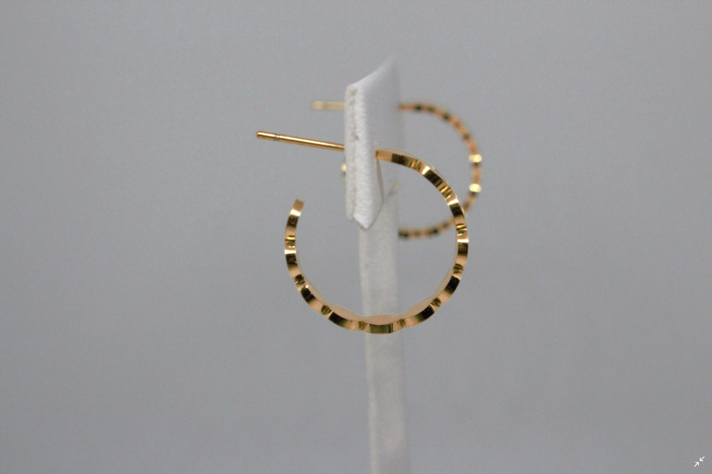 Small Circle Hoop Earrings