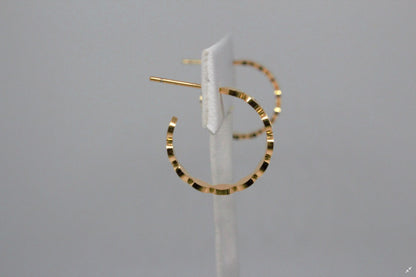 Small Circle Hoop Earrings